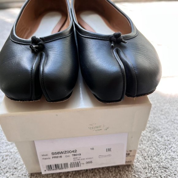 Shoes - Maison Margiela Women's Black Ballet-shoes